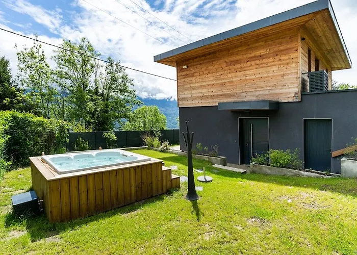 Plancherine, Recente Avec Jacuzzi Privatif Semesterbostad *